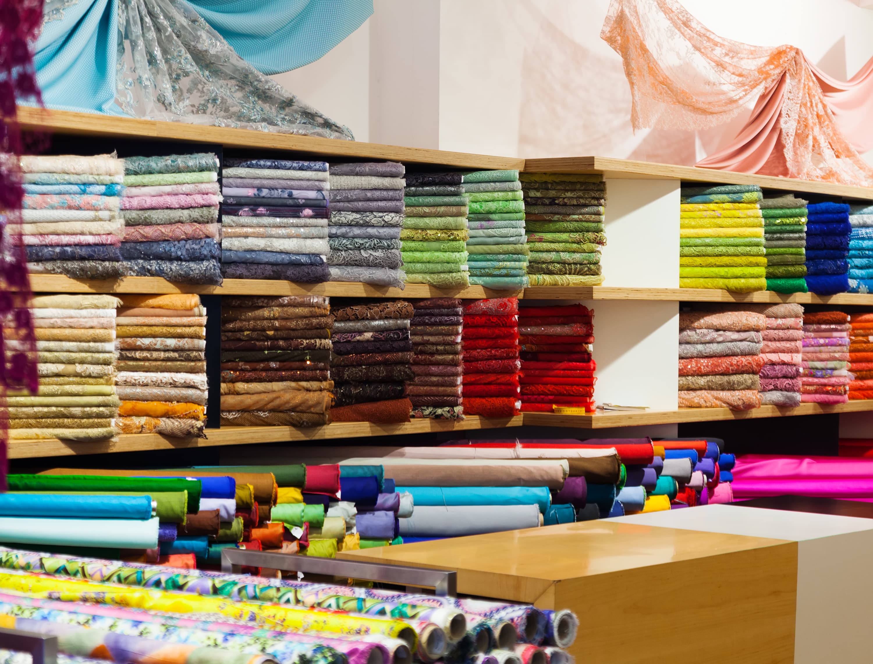 Textielmarkt in Warmond